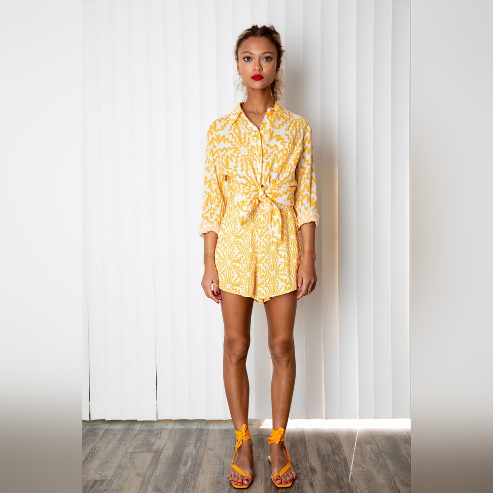 9. NWT LE SUPERBE SUNSTRUCK BF SHIRT